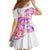 Kia Ora Maori New Zealand Pastel Family Matching Short Sleeve Bodycon Dress and Hawaiian Shirt Sun Ta Moko Sweet Version LT01 - Polynesian Pride