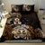 Aotearoa Kia Ora New Zealand Ta Moko Gold Version Bedding Set LT01 - Polynesian Pride