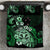 Aotearoa Kia Ora New Zealand Ta Moko Green Version Bedding Set LT01 Green - Polynesian Pride