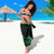 Aotearoa Kia Ora New Zealand Ta Moko Green Version Sarong LT01 - Polynesian Pride