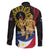 Personalized Lapulapu The First Filipino Hero Family Matching Mermaid Dress and Hawaiian Shirt Polynesian Pattern