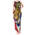Personalized Lapulapu The First Filipino Hero Tank Maxi Dress Polynesian Pattern