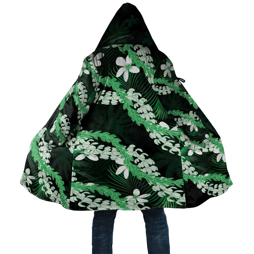 Puakenikeni Maile Lei Cloak Frangipani Green Tropical Leaves
