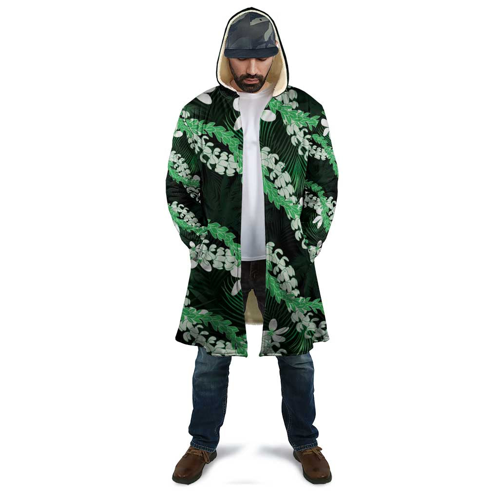 Puakenikeni Maile Lei Cloak Frangipani Green Tropical Leaves