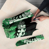 Puakenikeni Maile Lei Umbrella Frangipani Green Tropical Leaves