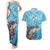 Personalized Hawaii Sea Turtle Couples Matching Tank Maxi Dress and Hawaiian Shirt Hawaii Map Ocean Vibes