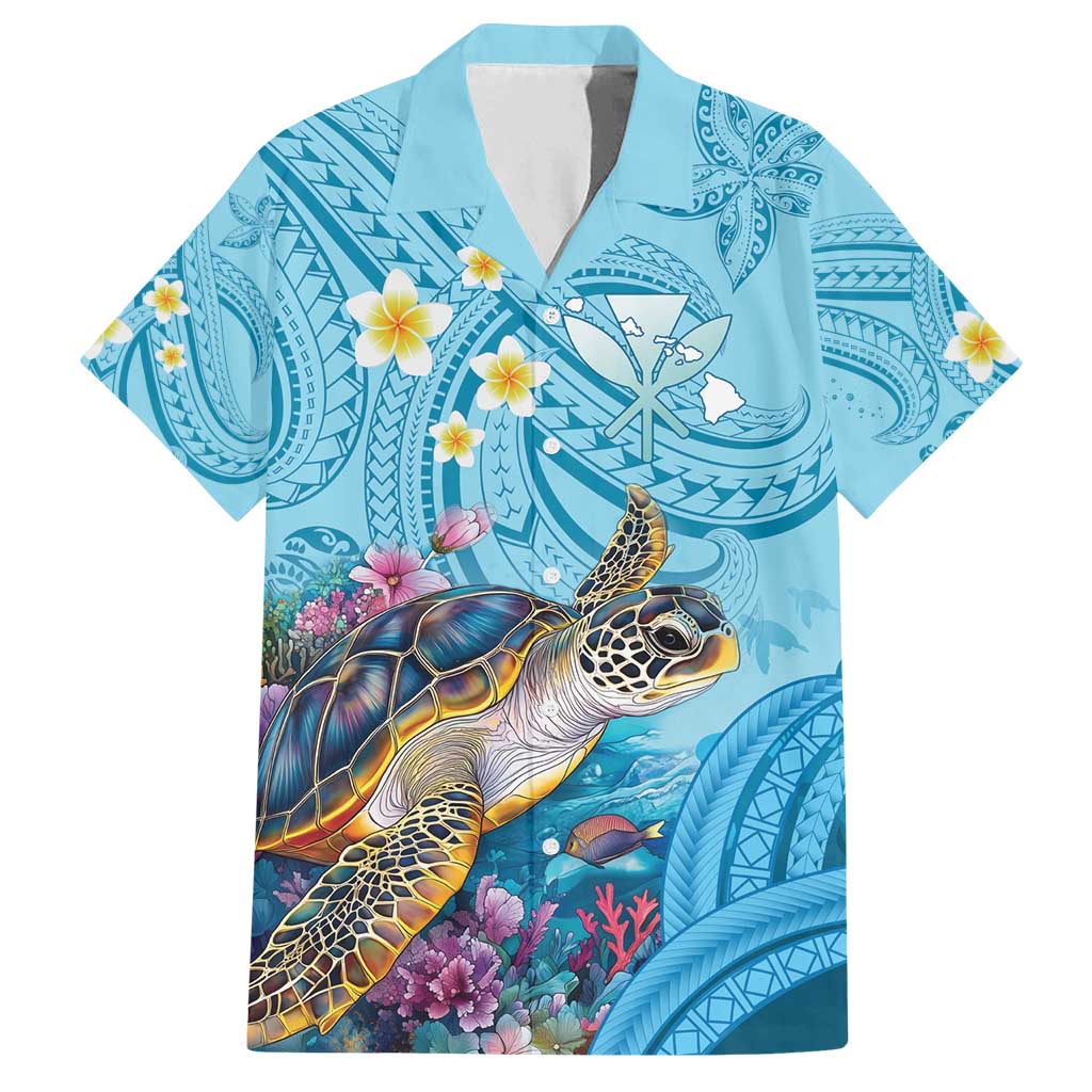 Personalized Hawaii Sea Turtle Family Matching Summer Maxi Dress and Hawaiian Shirt Hawaii Map Ocean Vibes