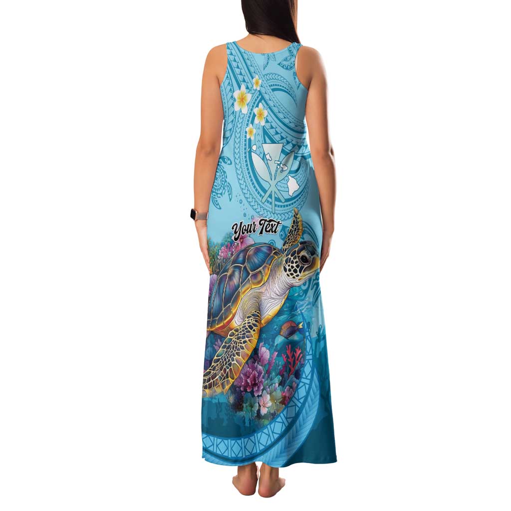 Personalized Hawaii Sea Turtle Family Matching Tank Maxi Dress and Hawaiian Shirt Hawaii Map Ocean Vibes
