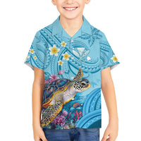 Personalized Hawaii Sea Turtle Hawaiian Shirt Hawaii Map Ocean Vibes