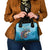 Personalized Hawaii Sea Turtle Shoulder Handbag Hawaii Map Ocean Vibes