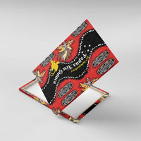 Papua New Guinea 50th Independence Canvas Wall Art PNG Batik Pattern - Polynesian Pride