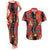 Papua New Guinea 50th Independence Couples Matching Tank Maxi Dress and Hawaiian Shirt PNG Batik Pattern - Polynesian Pride