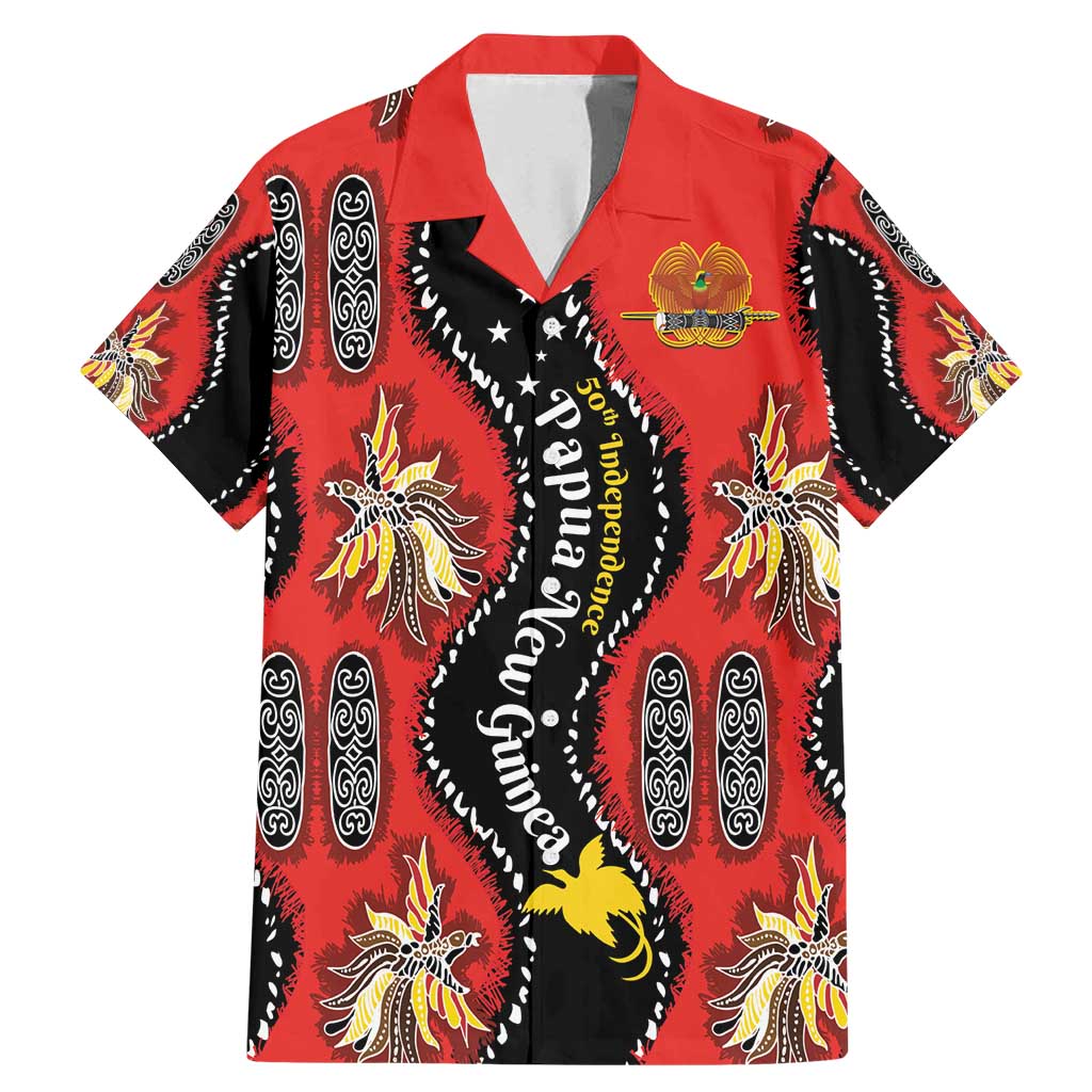Papua New Guinea 50th Independence Family Matching Mermaid Dress and Hawaiian Shirt PNG Batik Pattern - Polynesian Pride