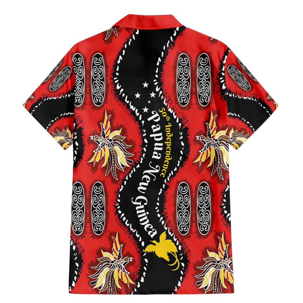 Papua New Guinea 50th Independence Family Matching Mermaid Dress and Hawaiian Shirt PNG Batik Pattern - Polynesian Pride