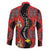 Papua New Guinea 50th Independence Family Matching Off Shoulder Short Dress and Hawaiian Shirt PNG Batik Pattern - Polynesian Pride