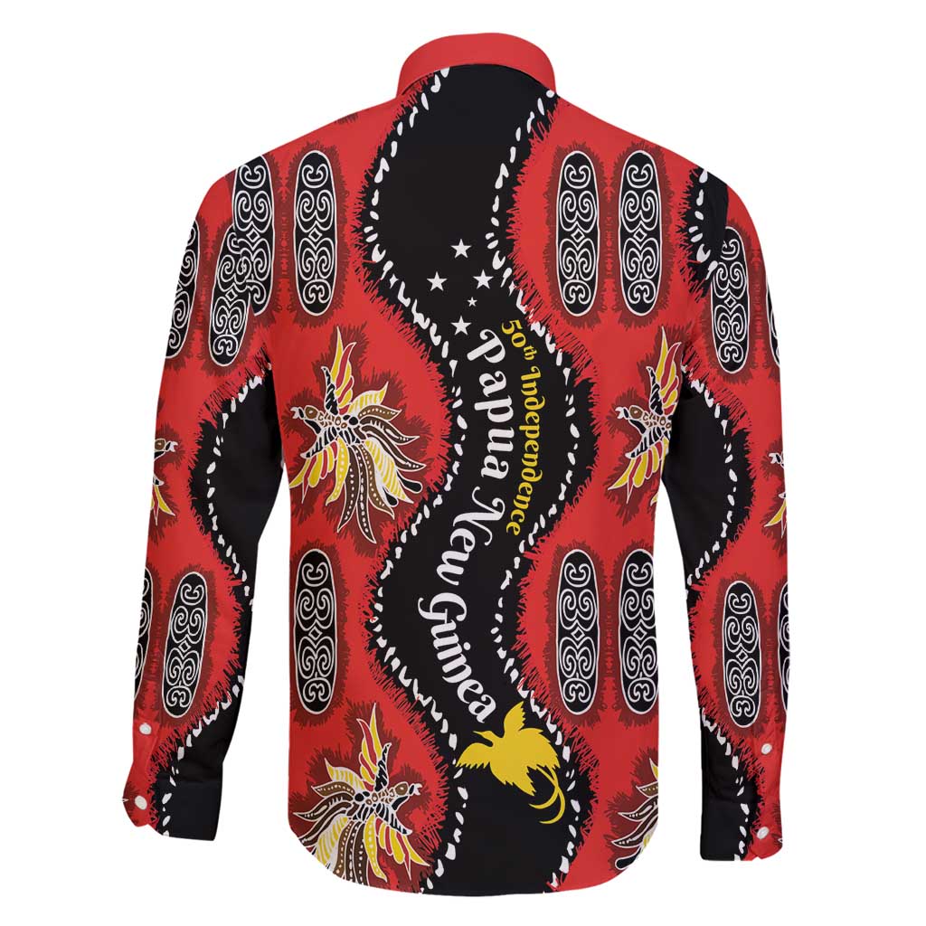 Papua New Guinea 50th Independence Family Matching Puletasi and Hawaiian Shirt PNG Batik Pattern - Polynesian Pride