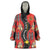 Papua New Guinea 50th Independence Wearable Blanket Hoodie PNG Batik Pattern - Polynesian Pride