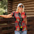 Papua New Guinea 50th Independence Women Polo Shirt PNG Batik Pattern - Polynesian Pride