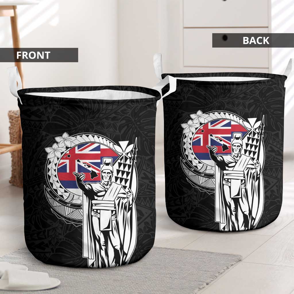 Hawaii King Kamehameha Laundry Basket Flag Polynesian Pattern LT01 - Polynesian Pride