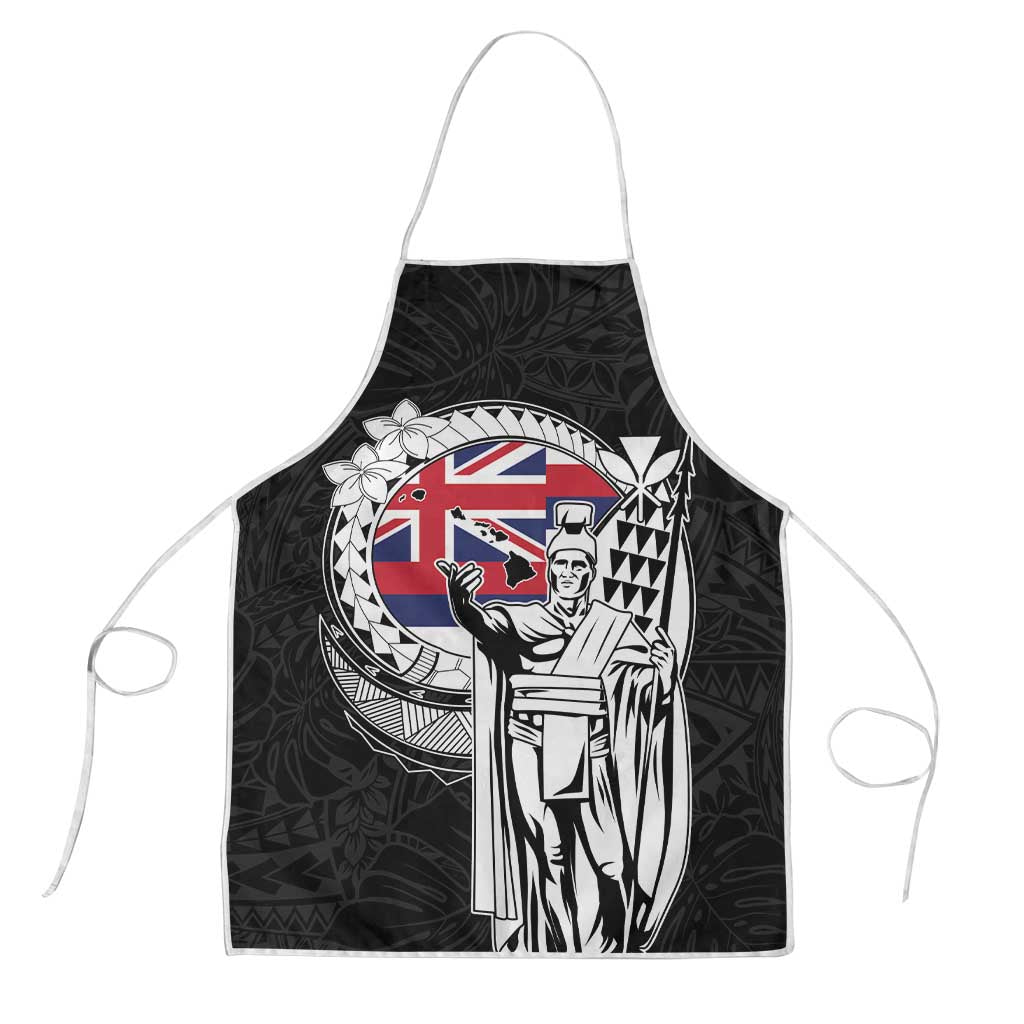 Hawaii King Kamehameha Apron Flag Polynesian Pattern