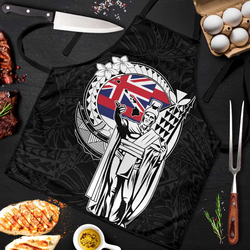 Hawaii King Kamehameha Apron Flag Polynesian Pattern