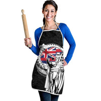 Hawaii King Kamehameha Apron Flag Polynesian Pattern
