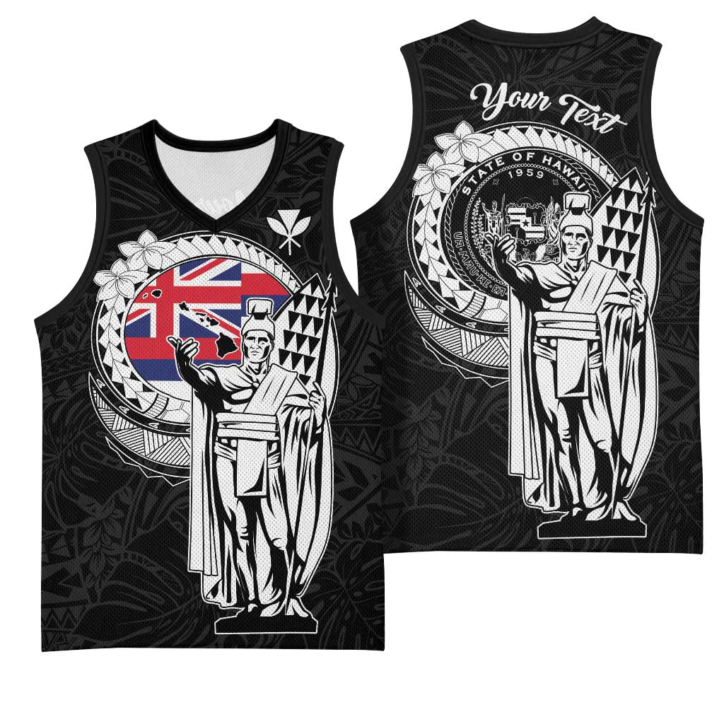 Personalized Hawaii King Kamehameha Basketball Jersey Flag Polynesian Pattern LT01 - Polynesian Pride