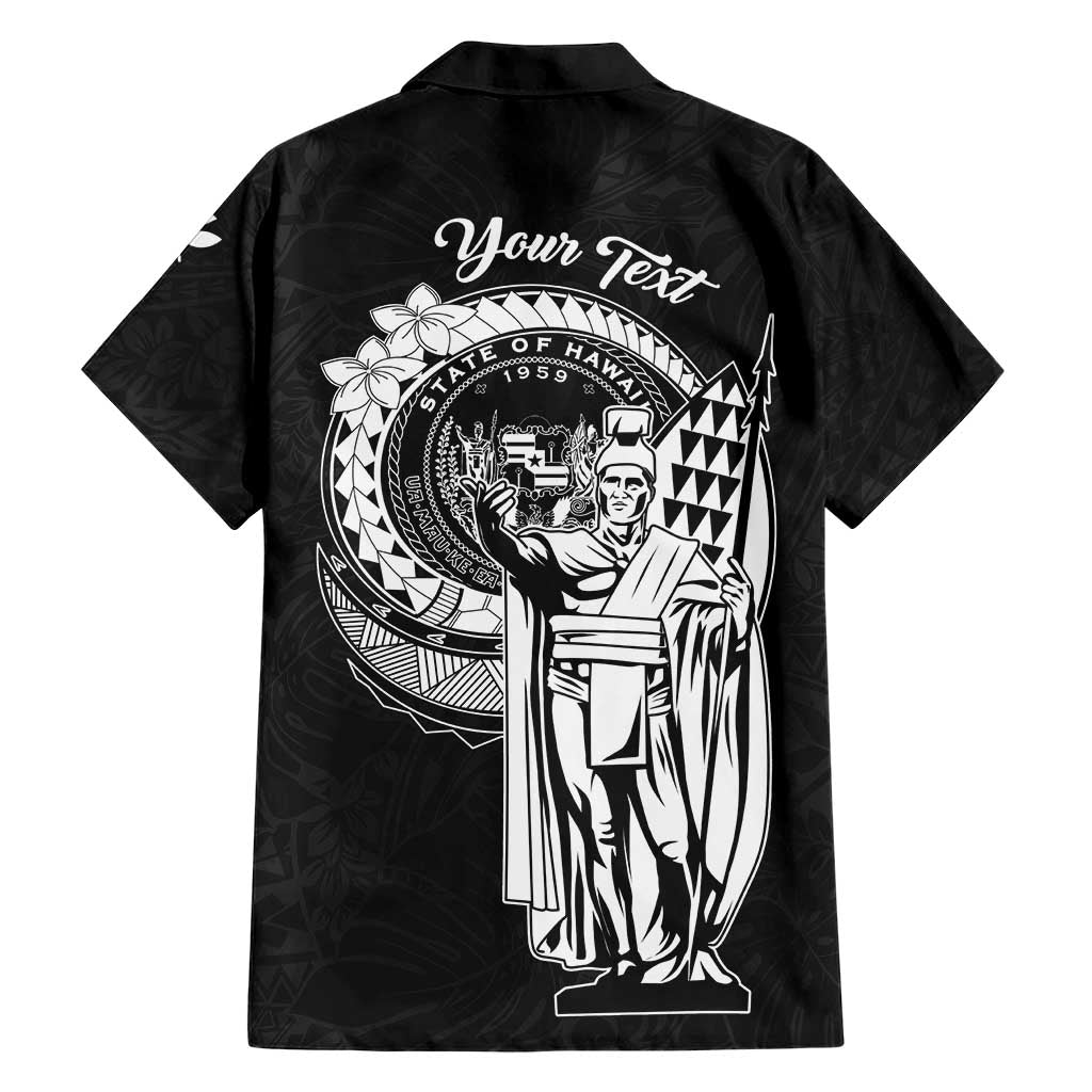 Personalized Hawaii King Kamehameha Family Matching Mermaid Dress and Hawaiian Shirt Flag Polynesian Pattern