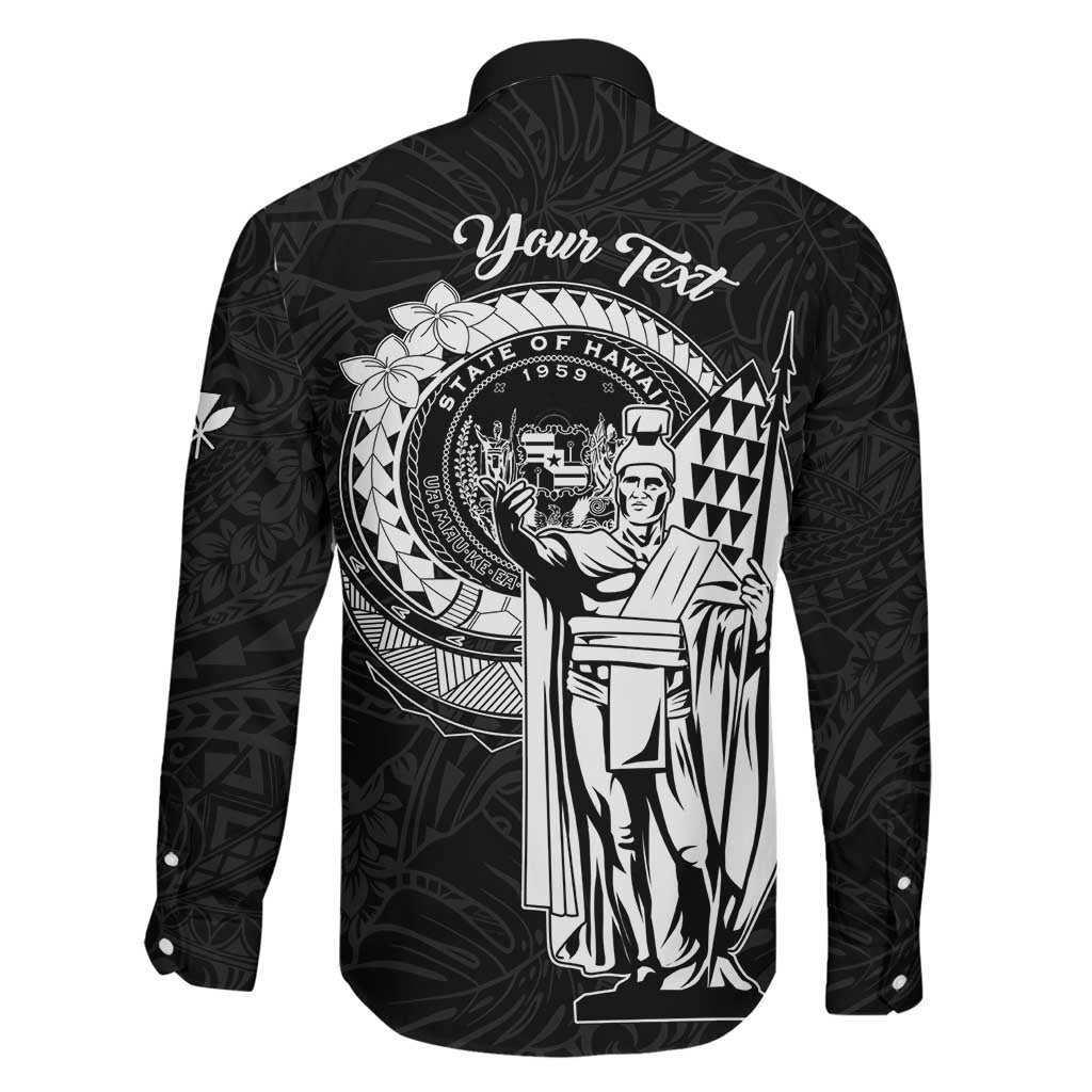 Personalized Hawaii King Kamehameha Family Matching Tank Maxi Dress and Hawaiian Shirt Flag Polynesian Pattern