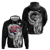 Personalized Hawaii King Kamehameha Hoodie Flag Polynesian Pattern LT01 - Polynesian Pride
