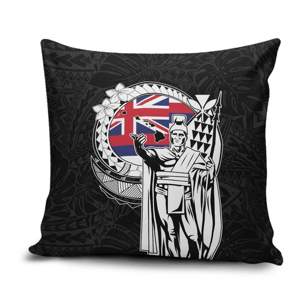 Hawaii King Kamehameha Pillow Cover Flag Polynesian Pattern