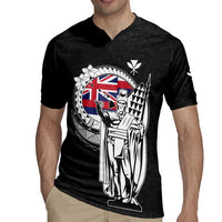 Personalized Hawaii King Kamehameha Rugby Jersey Flag Polynesian Pattern