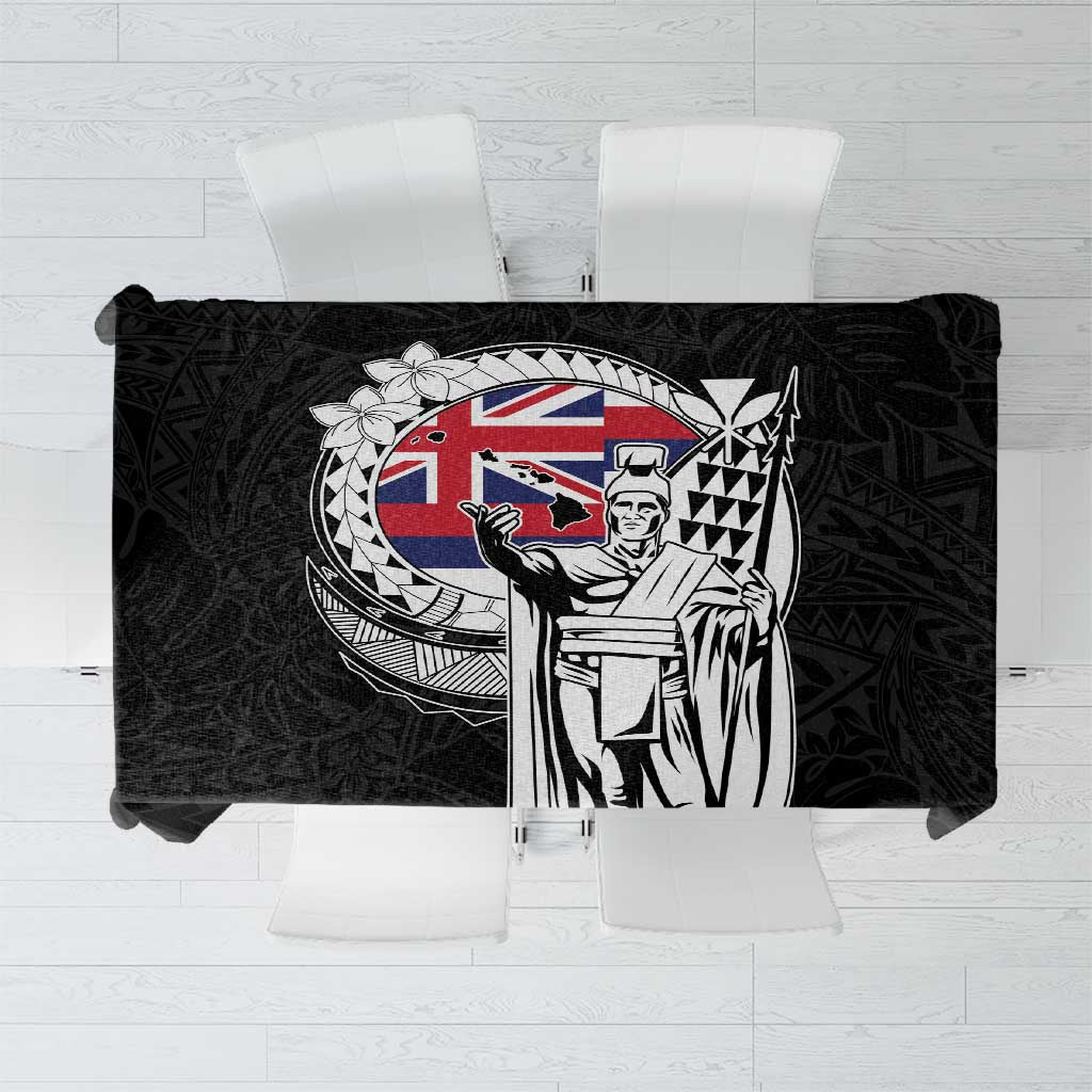 Hawaii King Kamehameha Tablecloth Flag Polynesian Pattern