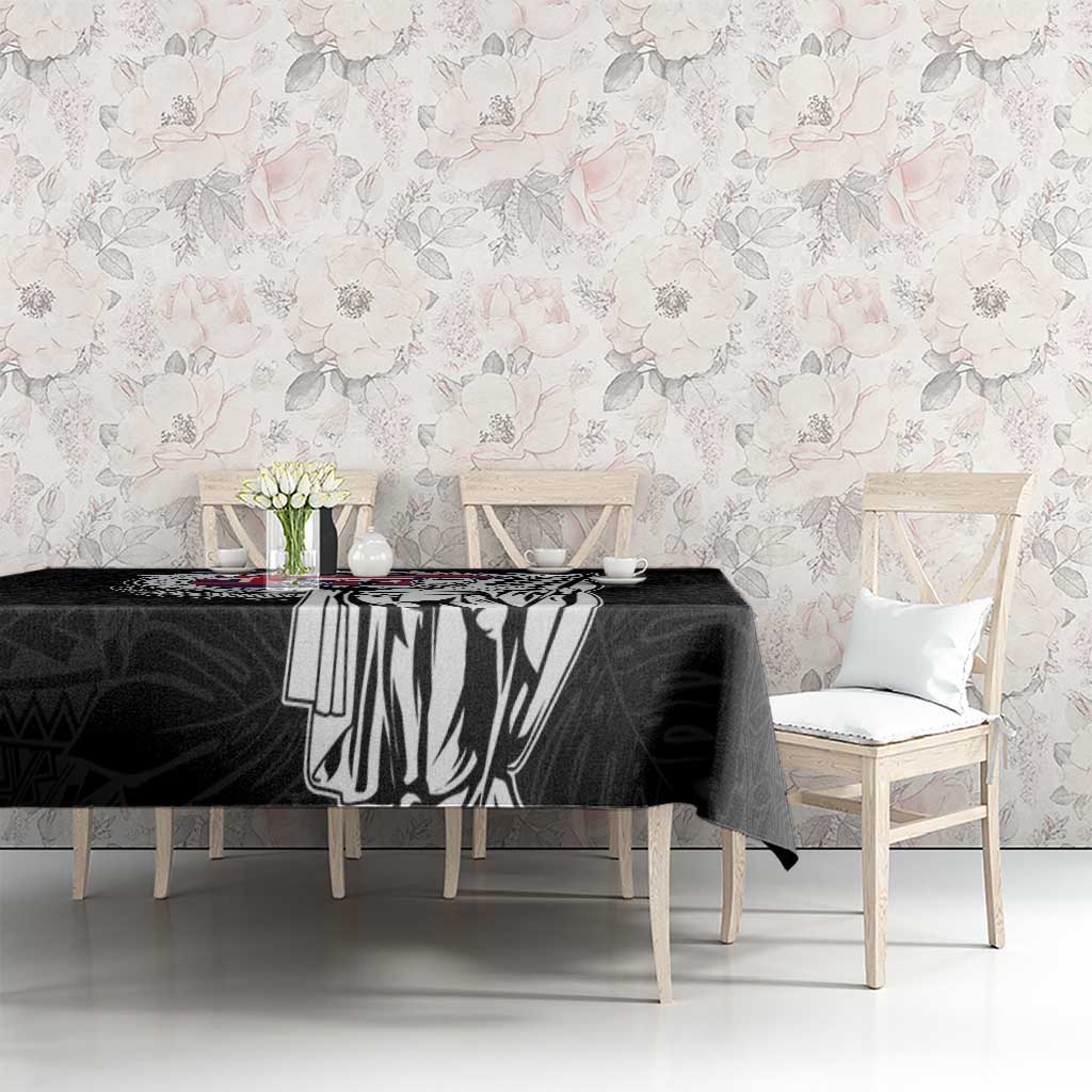 Hawaii King Kamehameha Tablecloth Flag Polynesian Pattern