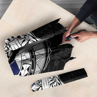 Hawaii King Kamehameha Umbrella Flag Polynesian Pattern