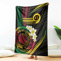 Vanuatu Independence Day Blanket Yumi 45th Hapi Indipendens Dei LT01