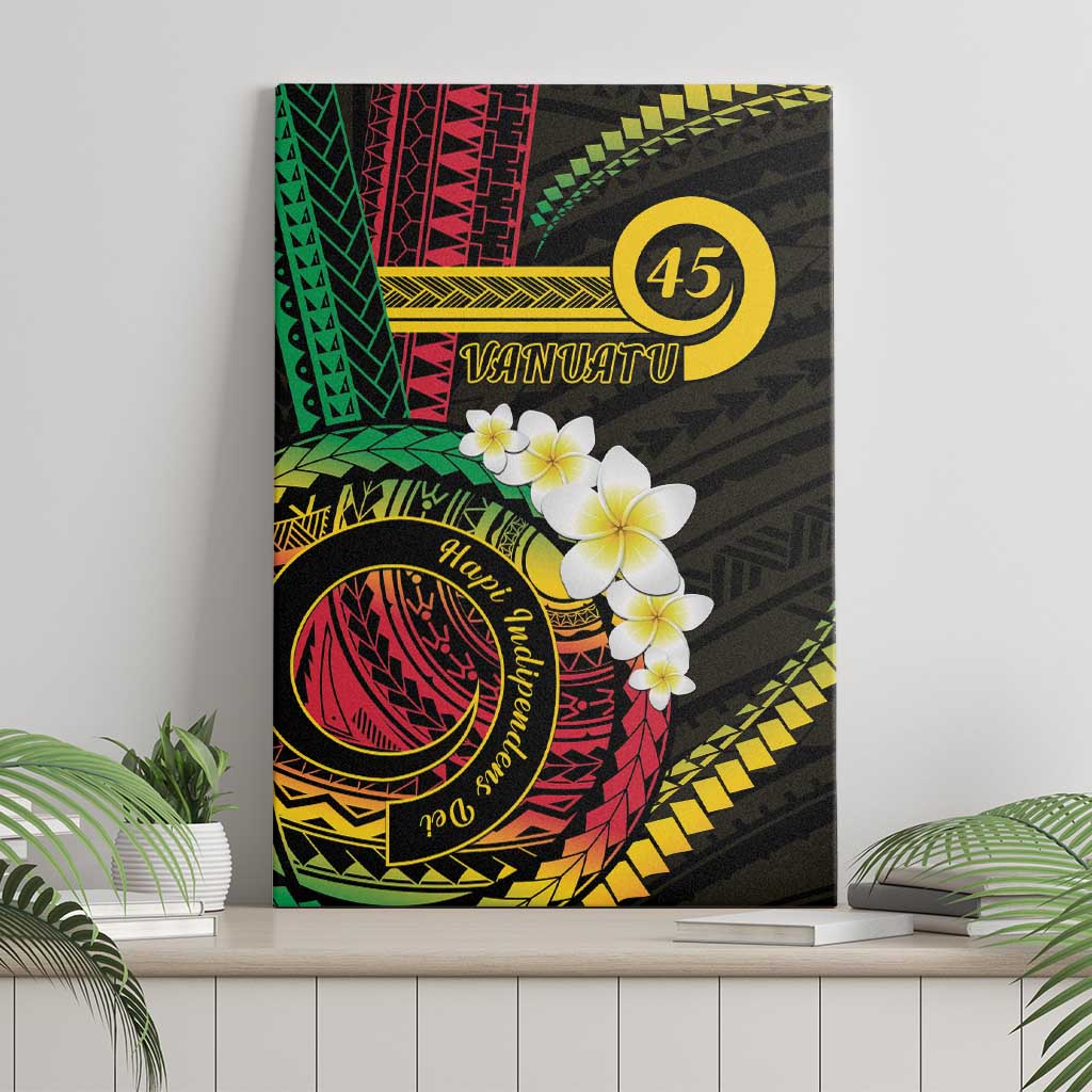 Vanuatu Independence Day Canvas Wall Art Yumi 45th Hapi Indipendens Dei LT01