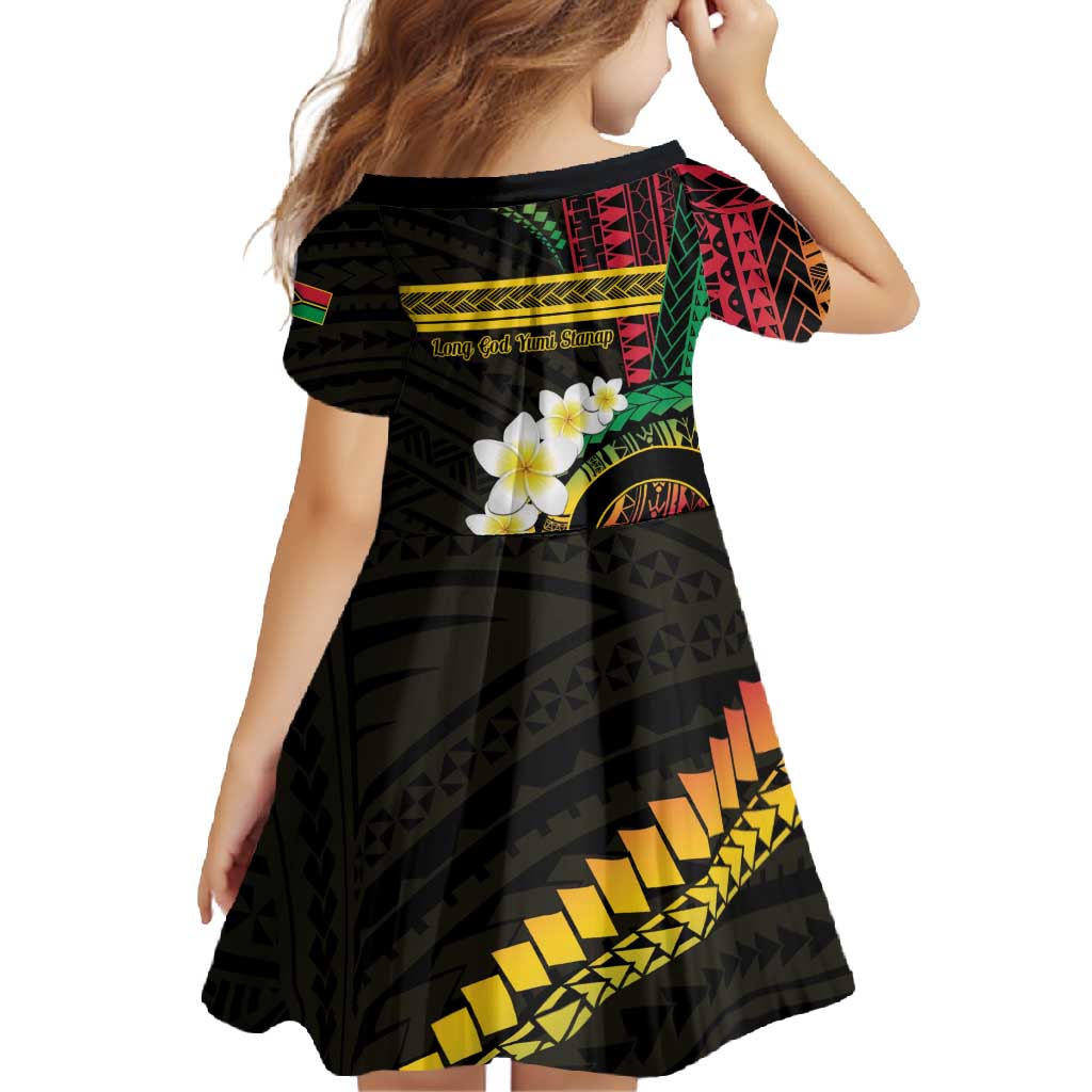 Vanuatu Independence Day Family Matching Tank Maxi Dress and Hawaiian Shirt Yumi 45th Hapi Indipendens Dei LT01