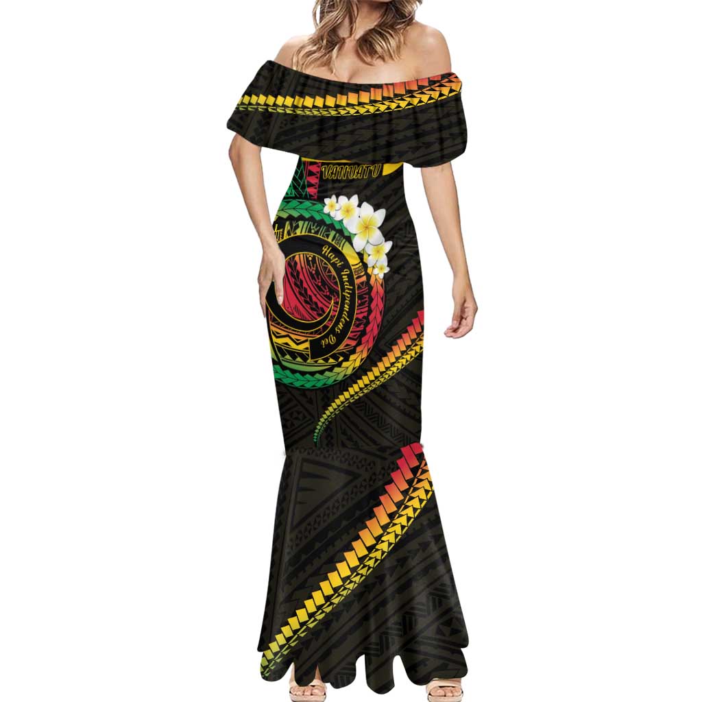 Vanuatu Independence Day Mermaid Dress Yumi 45th Hapi Indipendens Dei LT01