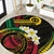 Vanuatu Independence Day Round Carpet Yumi 44th Hapi Indipendens Dei