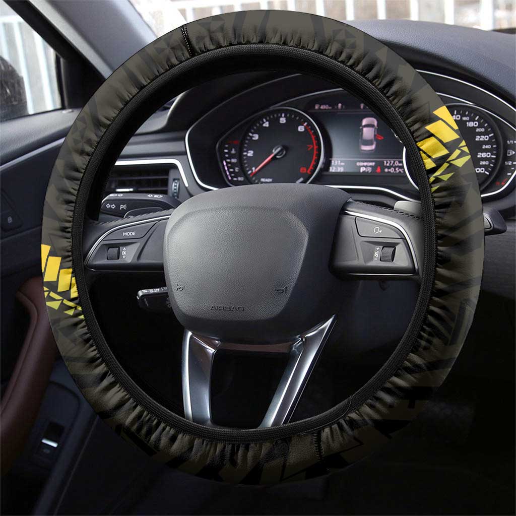 Vanuatu Independence Day Steering Wheel Cover Yumi 45th Hapi Indipendens Dei LT01