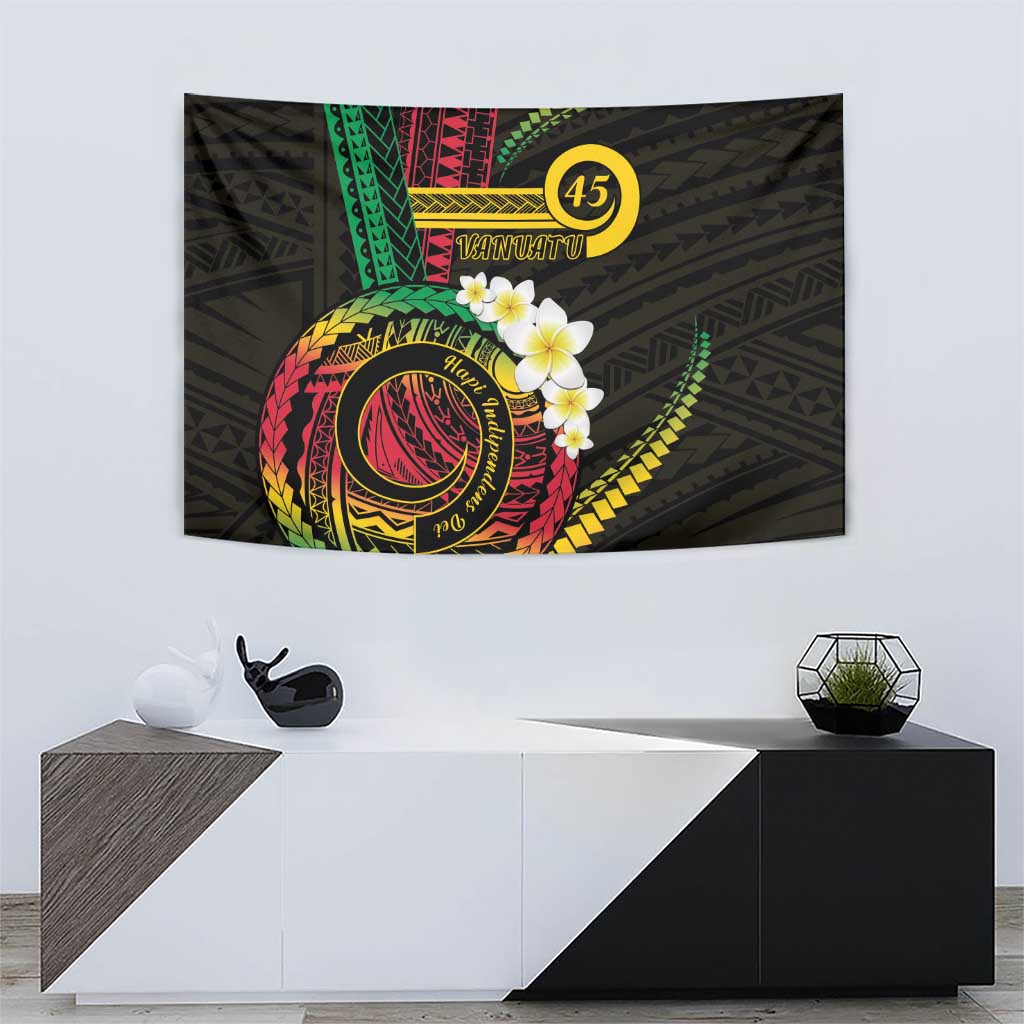 Vanuatu Independence Day Tapestry Yumi 45th Hapi Indipendens Dei LT01