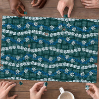 Pikake Maile Tiare Lei Puzzle Polu Lauhala Pattern