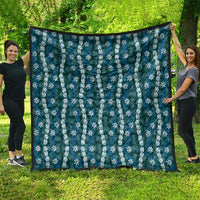 Pikake Maile Tiare Lei Quilt Polu Lauhala Pattern