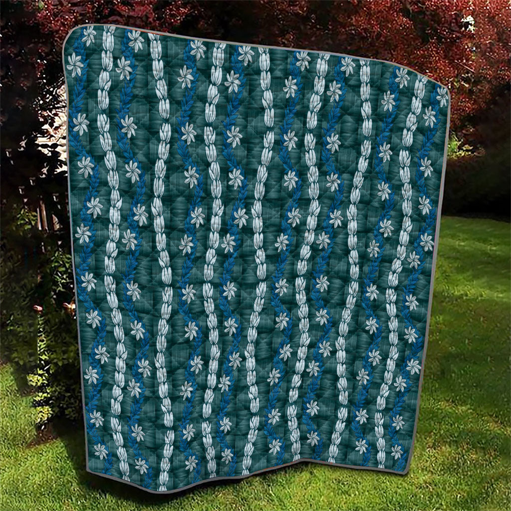 Pikake Maile Tiare Lei Quilt Polu Lauhala Pattern