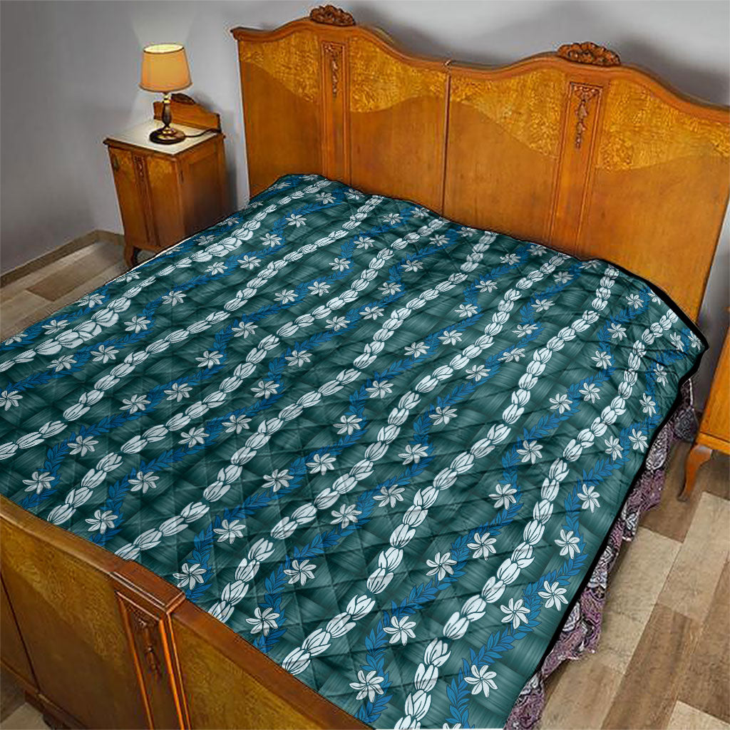 Pikake Maile Tiare Lei Quilt Polu Lauhala Pattern