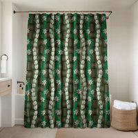 Pikake Maile Tiare Lei Bathroom Set Omaomao Lauhala Pattern