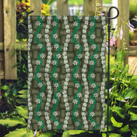 Pikake Maile Tiare Lei Garden Flag Omaomao Lauhala Pattern