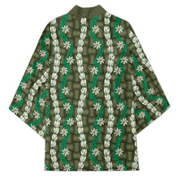 Pikake Maile Tiare Lei Kimono Omaomao Lauhala Pattern
