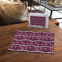 Pikake Maile Tiare Lei Puzzle Akala Lauhala Pattern